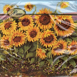 Luncheon Napkin Sunflowers