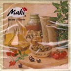Luncheon Napkin Olive Oil
