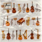 Luncheon Paper Napkin Orchestra