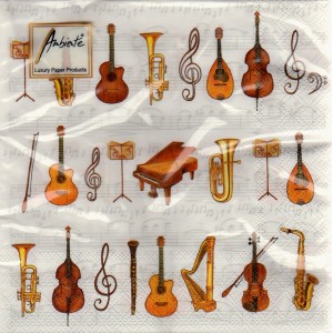 Luncheon Paper Napkin Orchestra